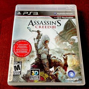 PS3 game Assassin’s creed III
